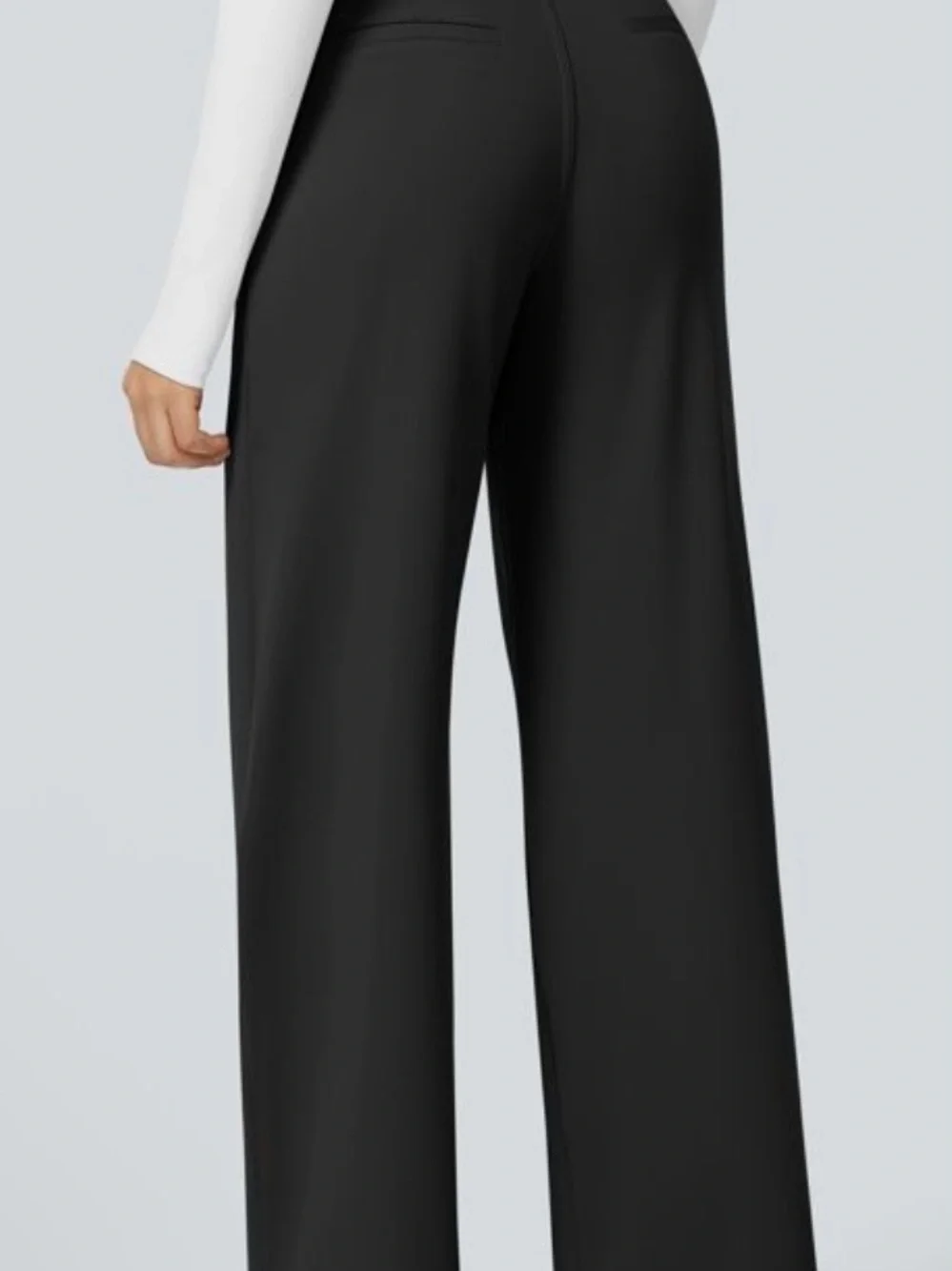 Halara Flex™ DayStretch High
Waisted Pocket Straight Leg Work - Picture 2 of 8